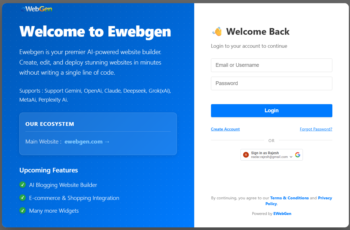 Web Version Platform Interface